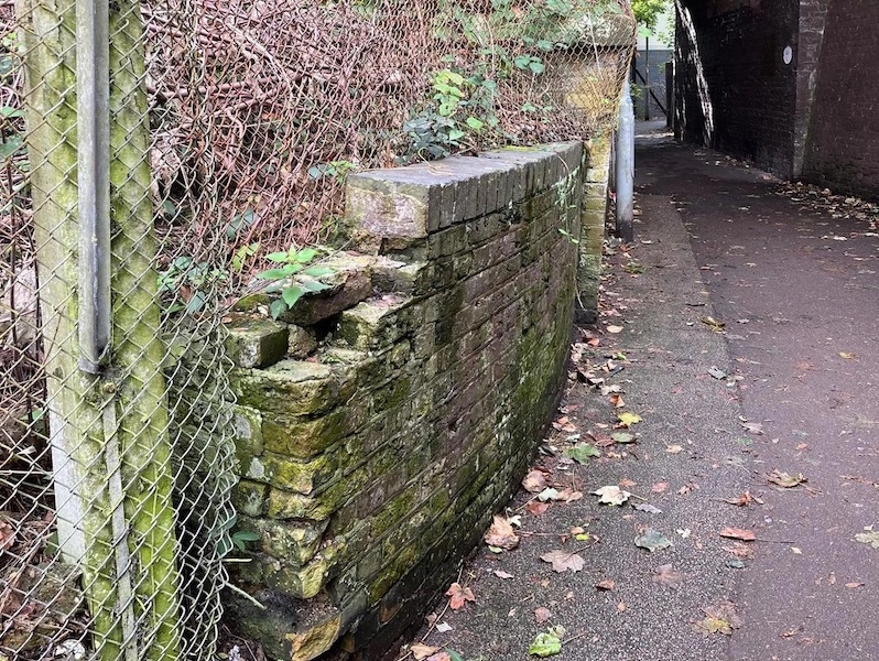 Network Rail Wall