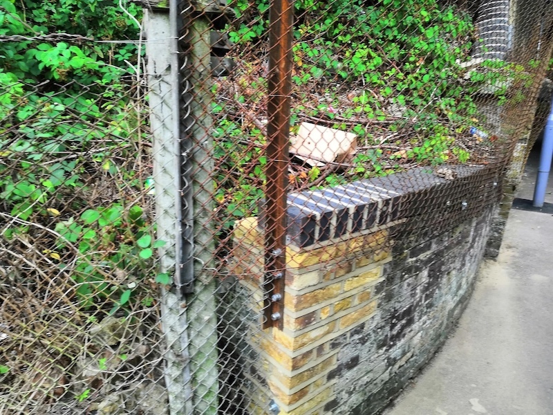 Repaired Wall